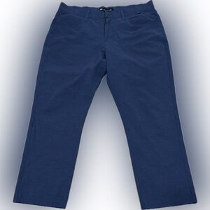 TravisMathew Men’s Blue Stretch Golf Pants Size 34